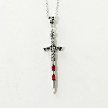 Gothic Vintage Sword Necklace - Godlygrind