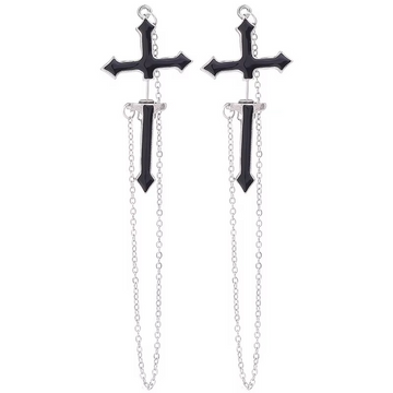 Cross Stud Earrings