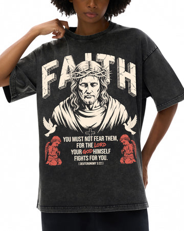 You Must Not Fear Them Christian Shirt Faith Over Fear Inspired Godly Grind