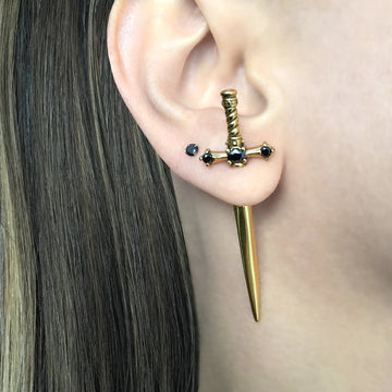 Sword Earrings