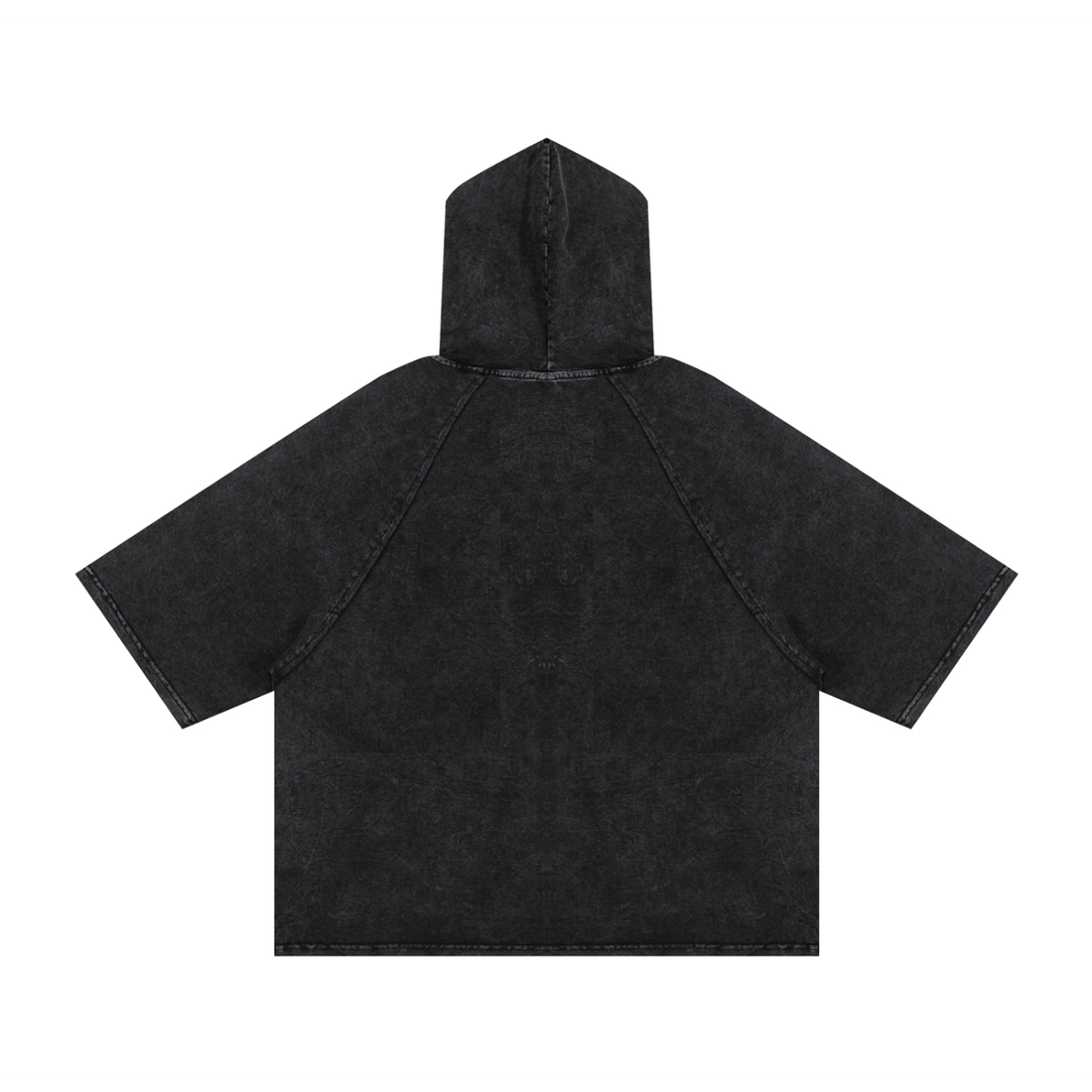 Snow Washed Hooded Boxy T-Shirt - Godlygrind