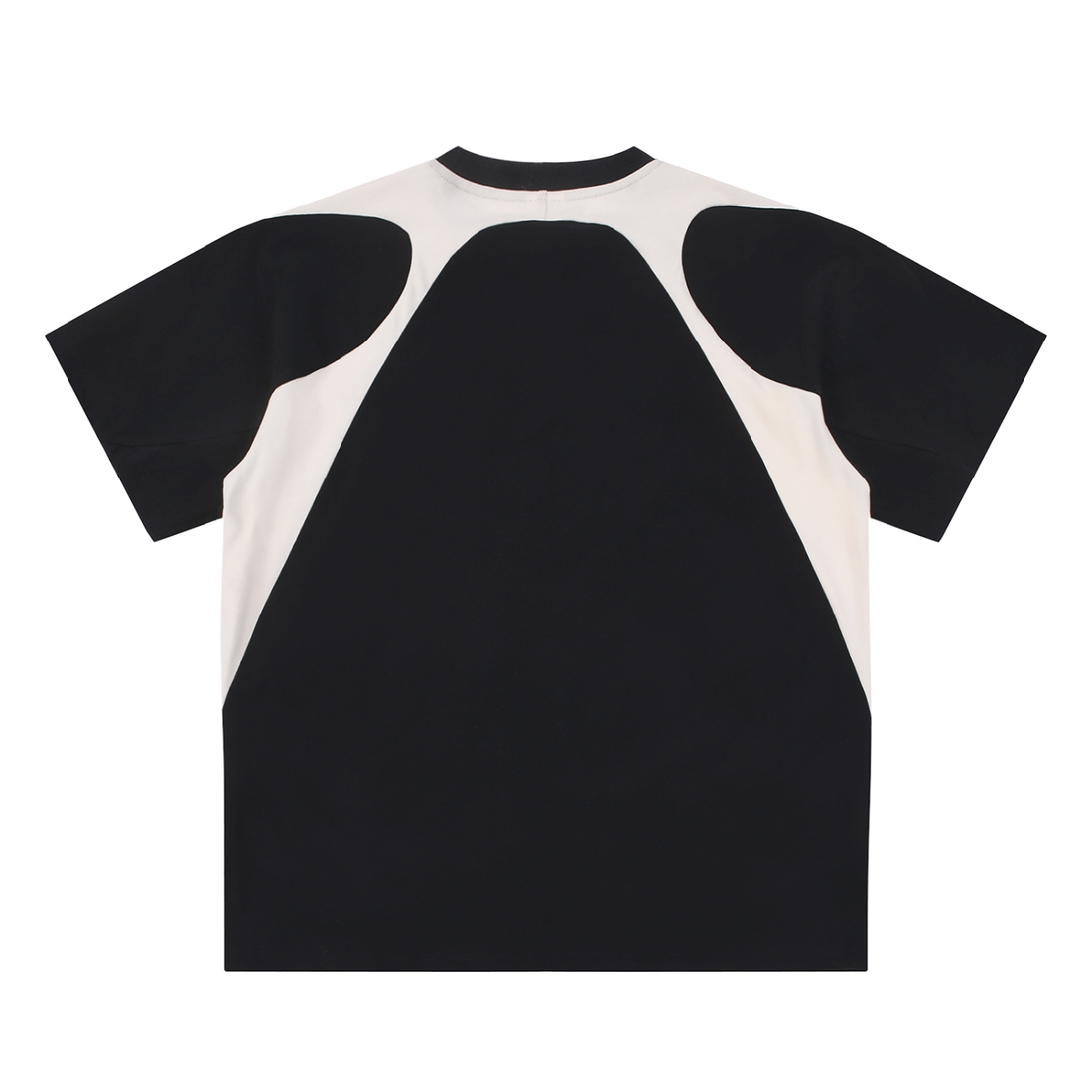 Contrast Panel Cotton T-Shirt - Godlygrind