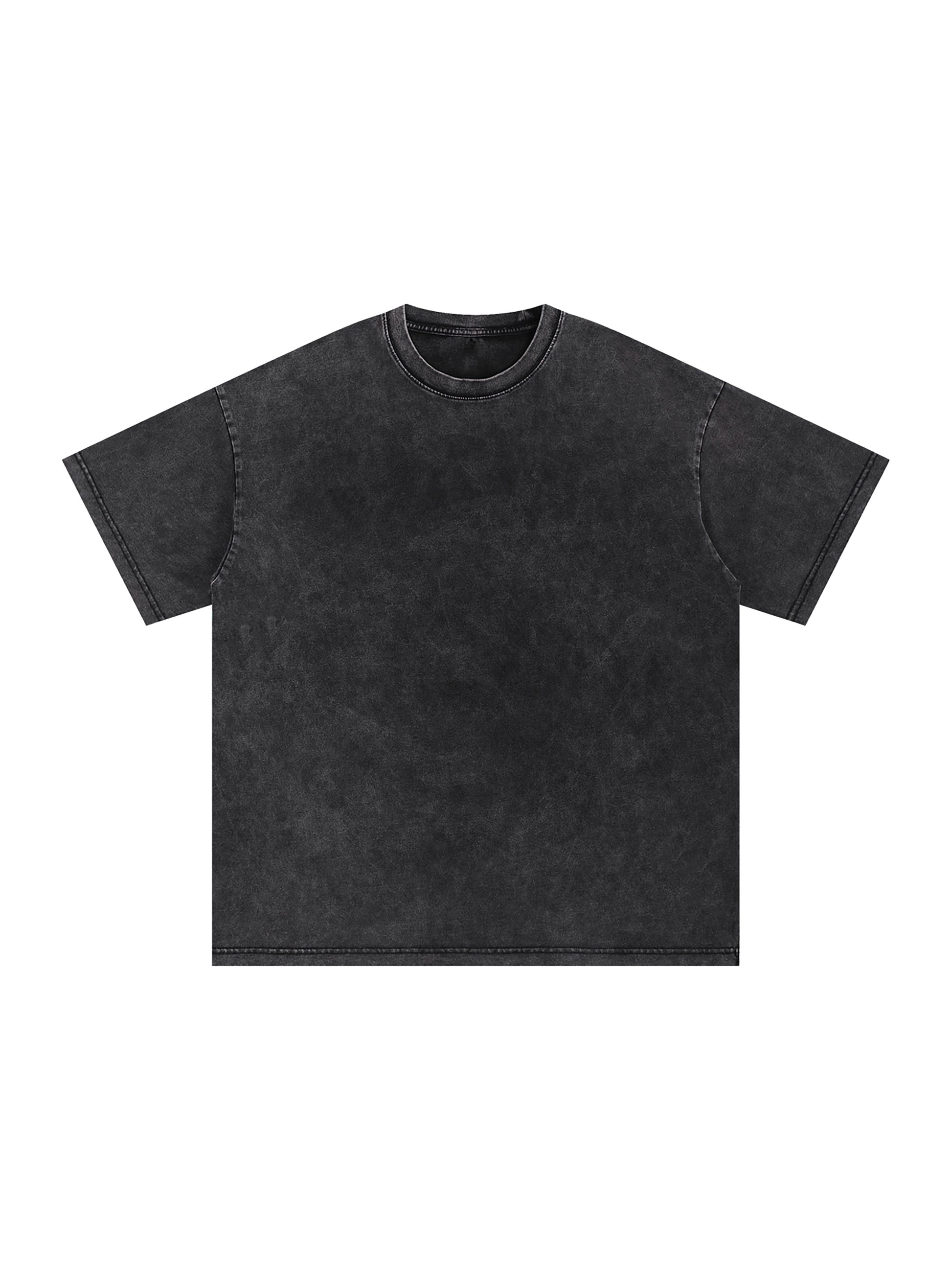 Faith Over Fear Pixel Design Acid Wash Tshirt - Godlygrind