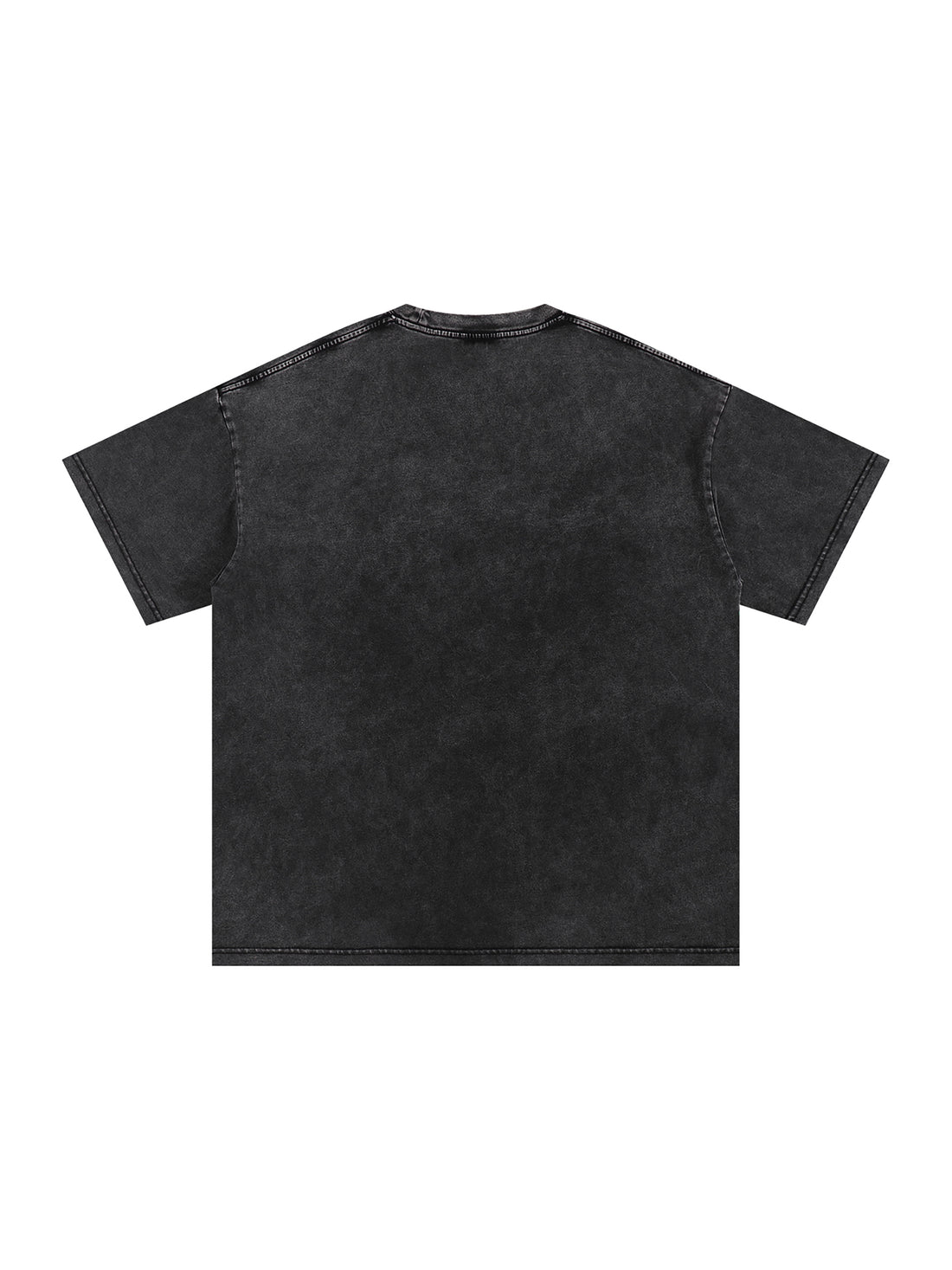 Faith Over Fear Pixel Design Acid Wash Tshirt - Godlygrind