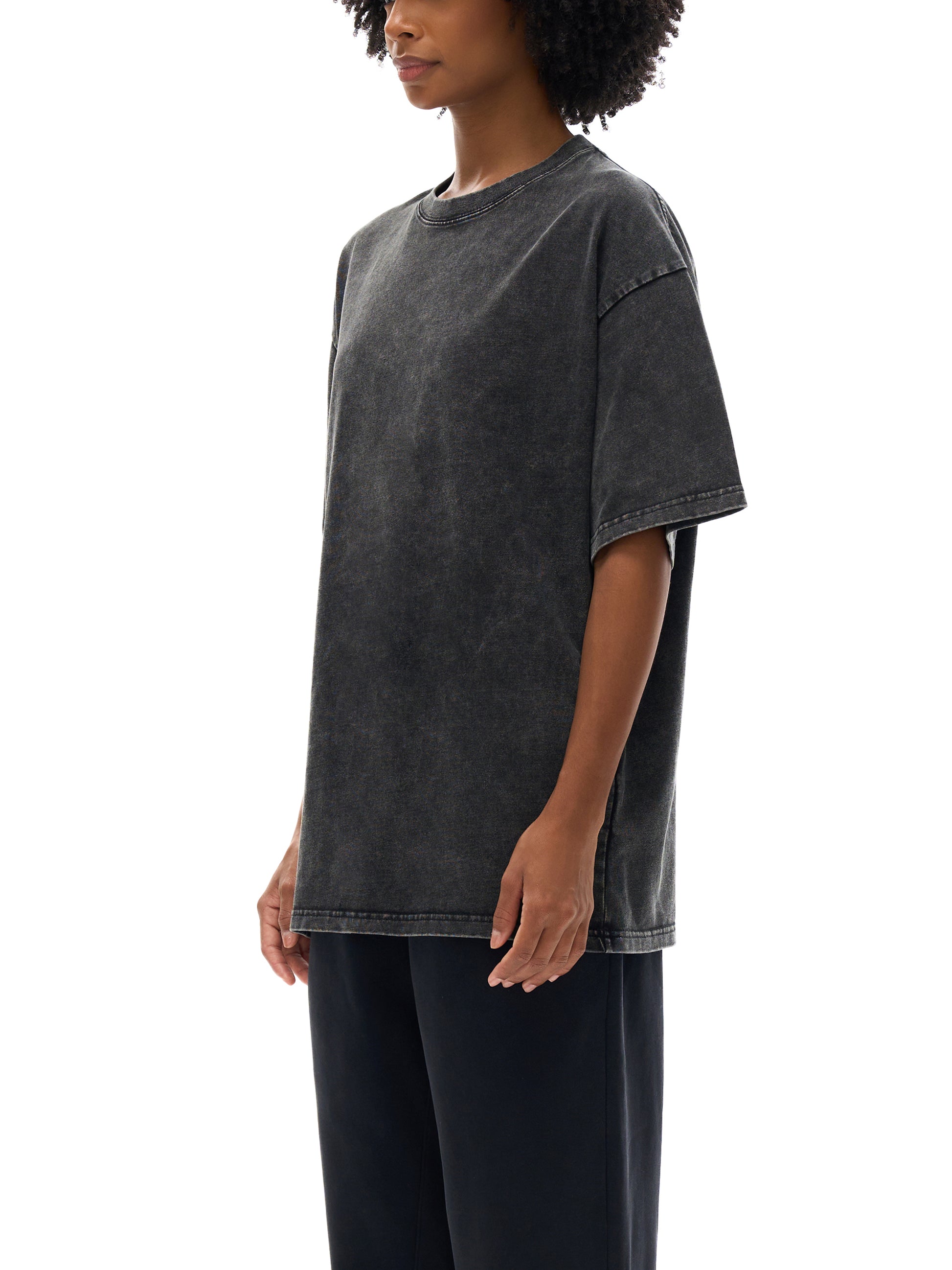 Faith Over Fear Pixel Design Acid Wash Tshirt - Godlygrind