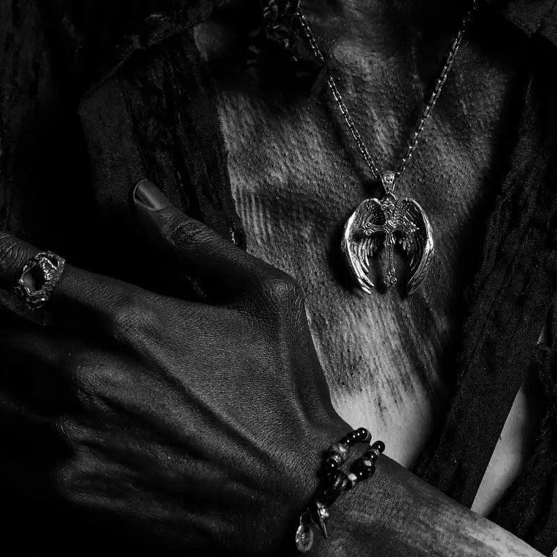 Angelic Cross Necklace – Symbol of Faith, Protection & Freedom - Godlygrind
