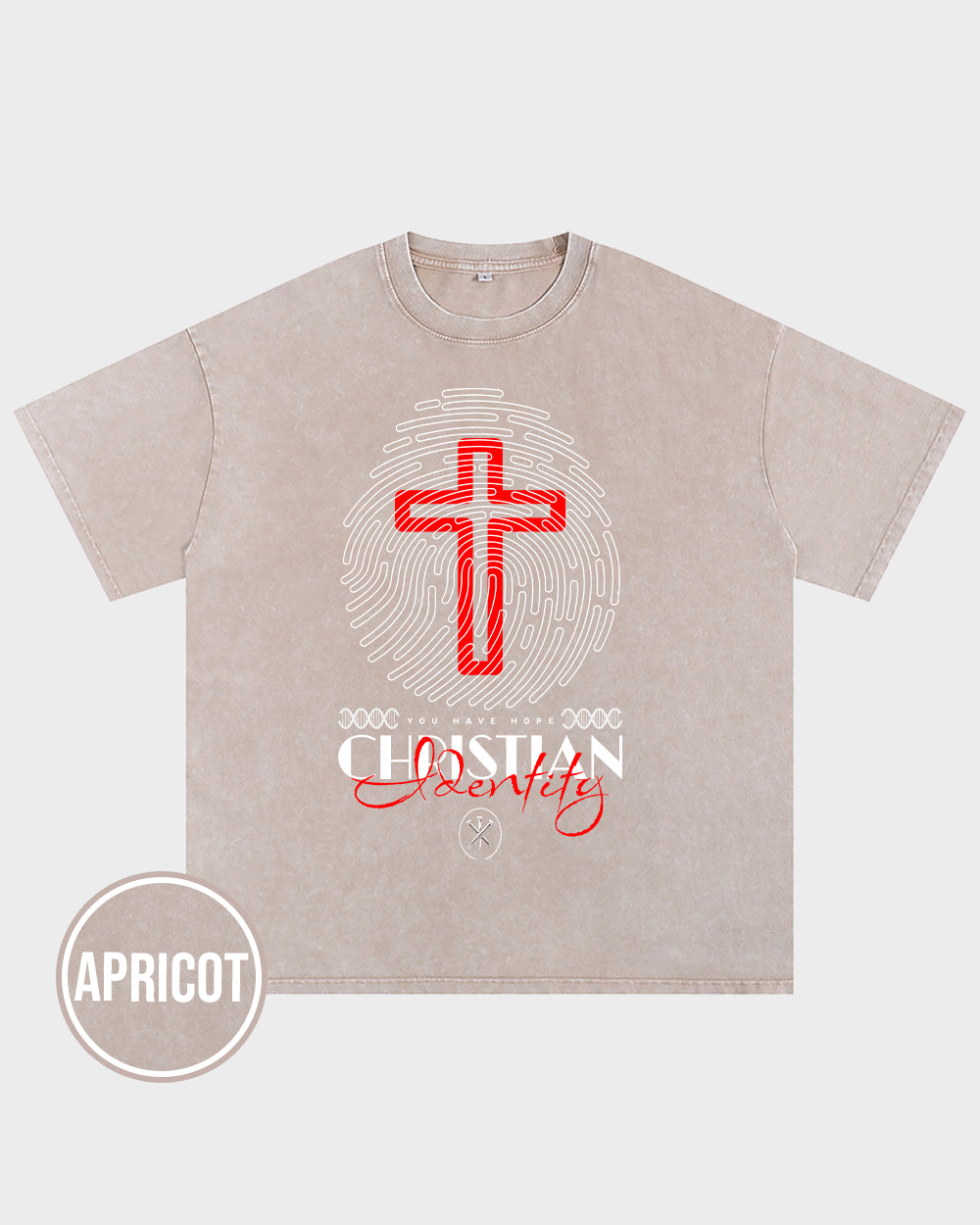 Chistian Identity Acid Wash Tshirt - Godlygrind