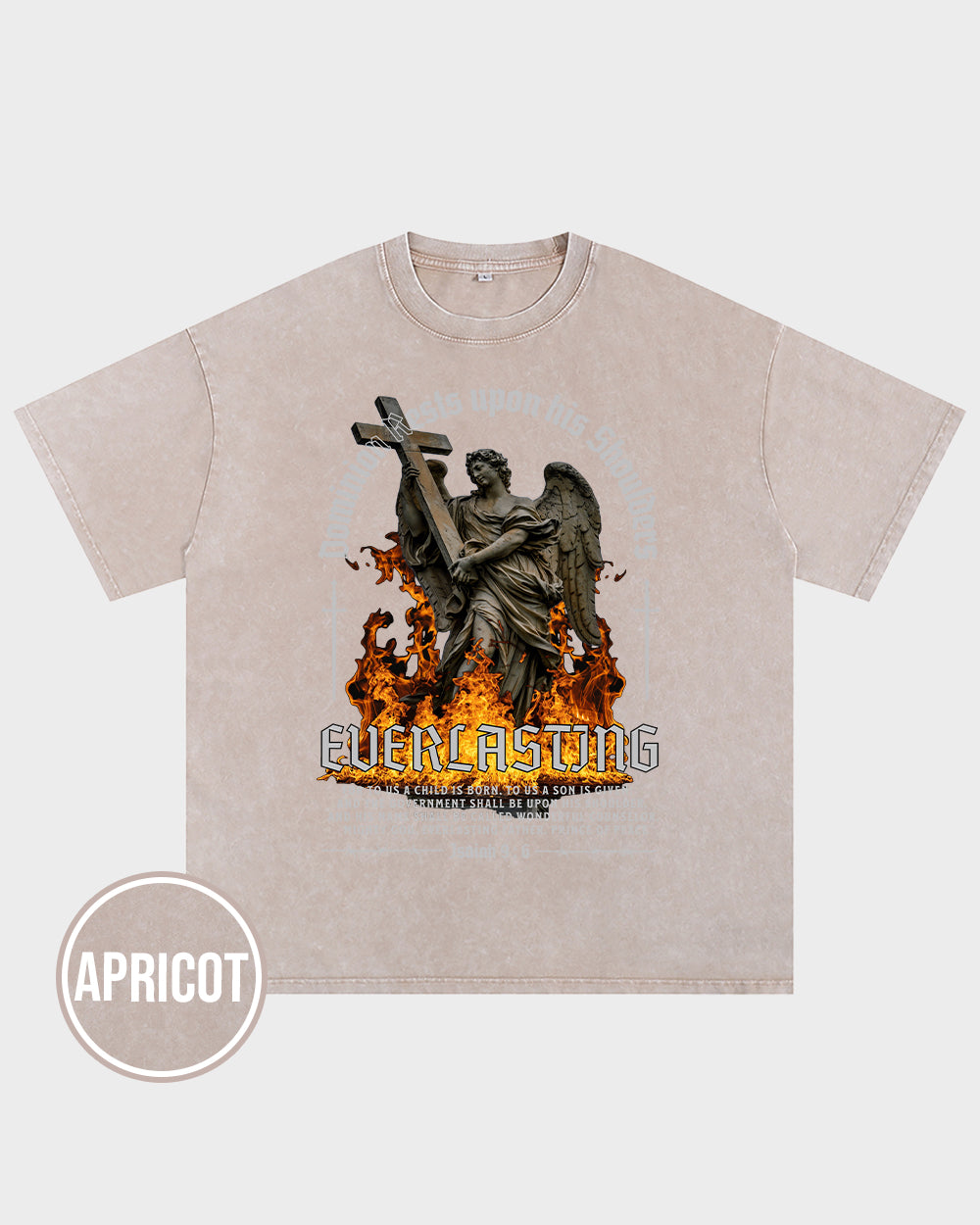 Everlasting Acid Wash Tshirt - Godlygrind