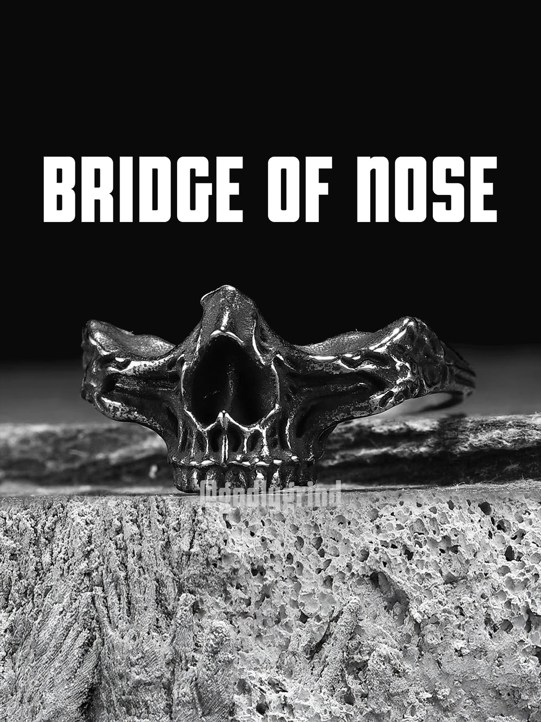 Bridge of Nose Skull Rings