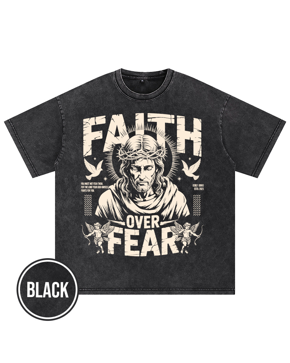 Christian Faith Over Fear Shirt