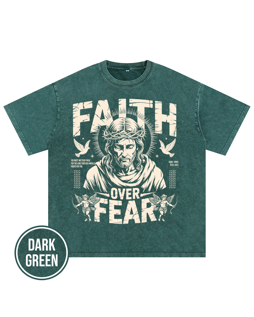 Christian Faith Over Fear Shirt
