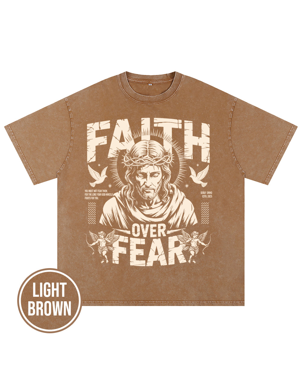 Christian Faith Over Fear Shirt
