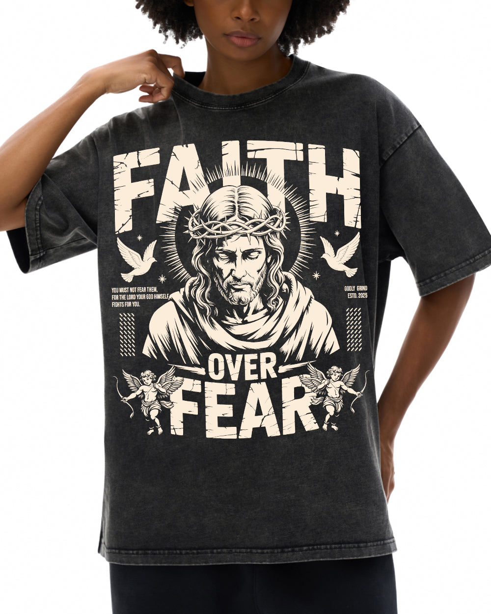 Christian Faith Over Fear Shirt