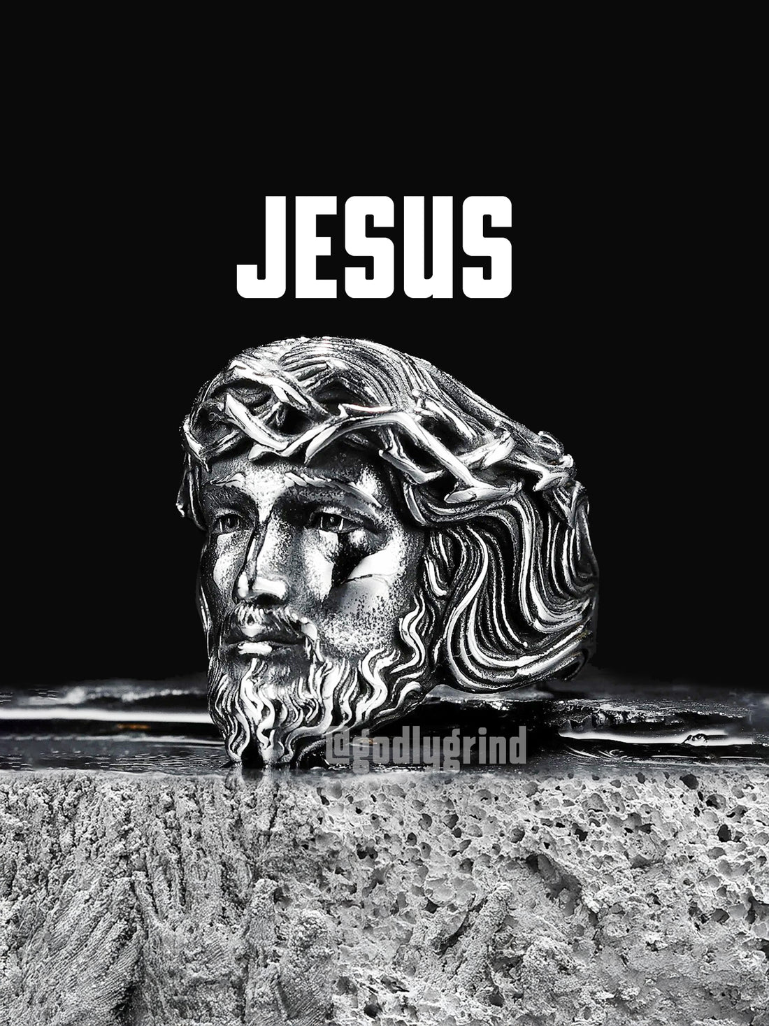 Christian Jesus Ring