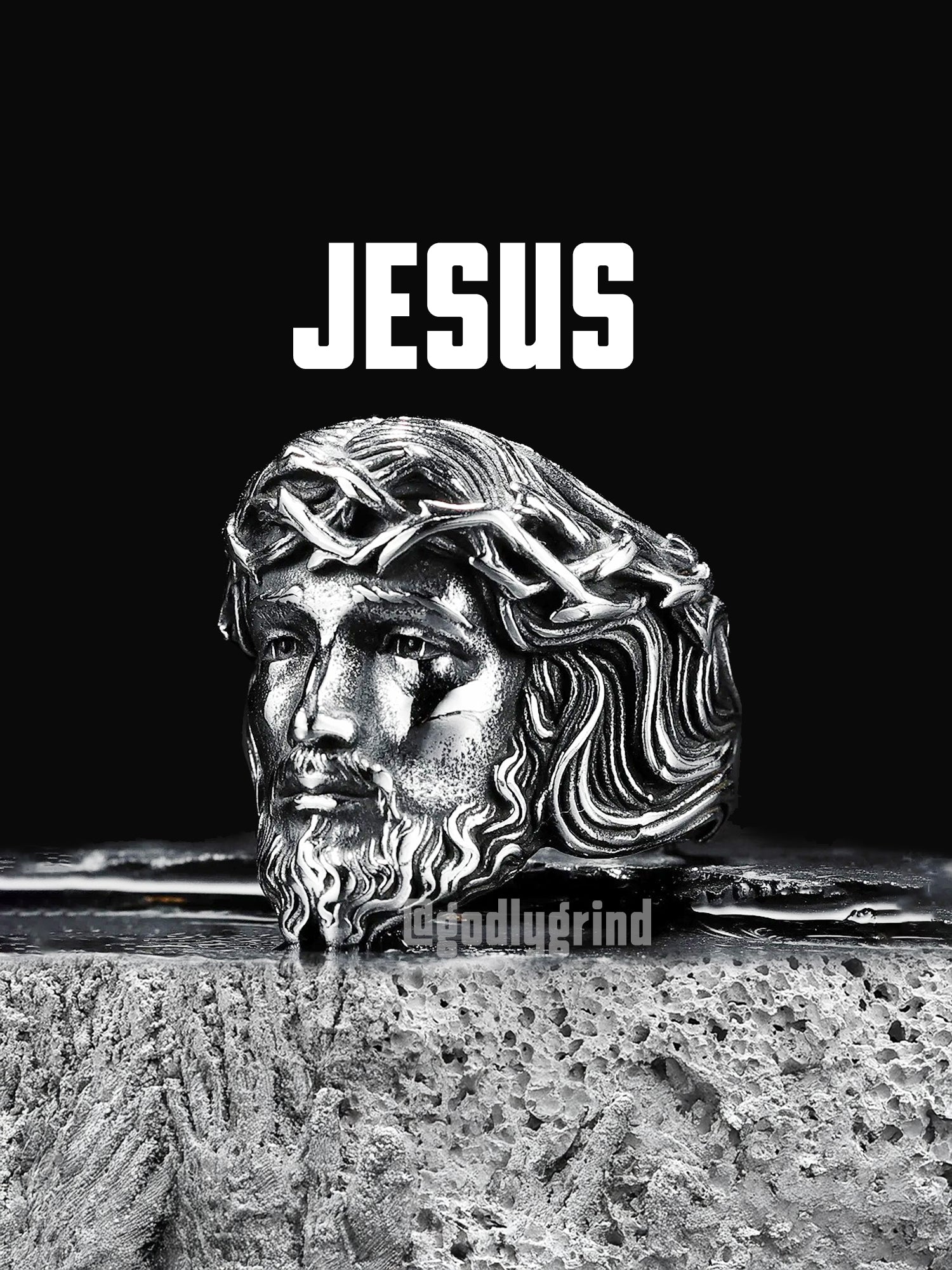 Christian Jesus Ring