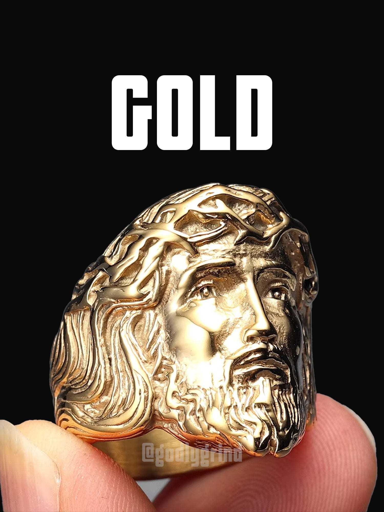 Christian Jesus Ring