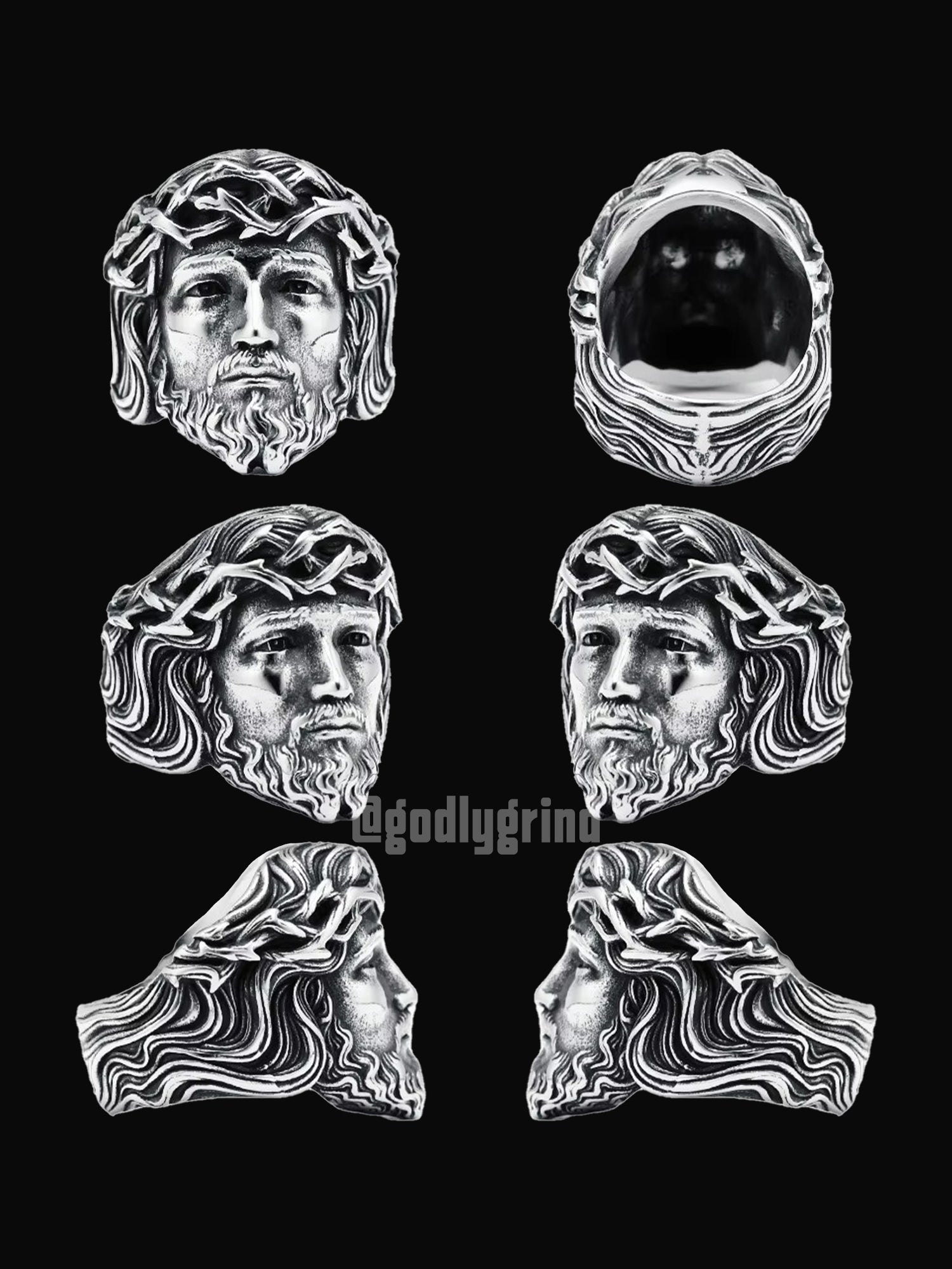 Christian Jesus Ring