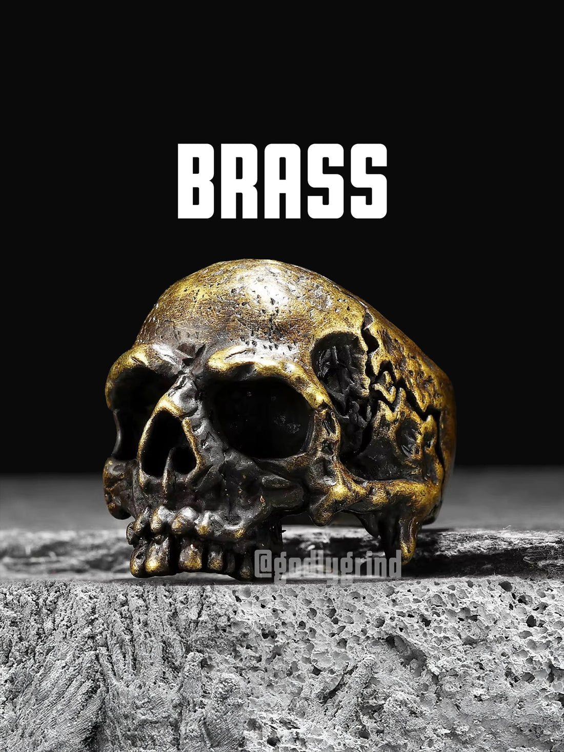 Copper Skull Rings