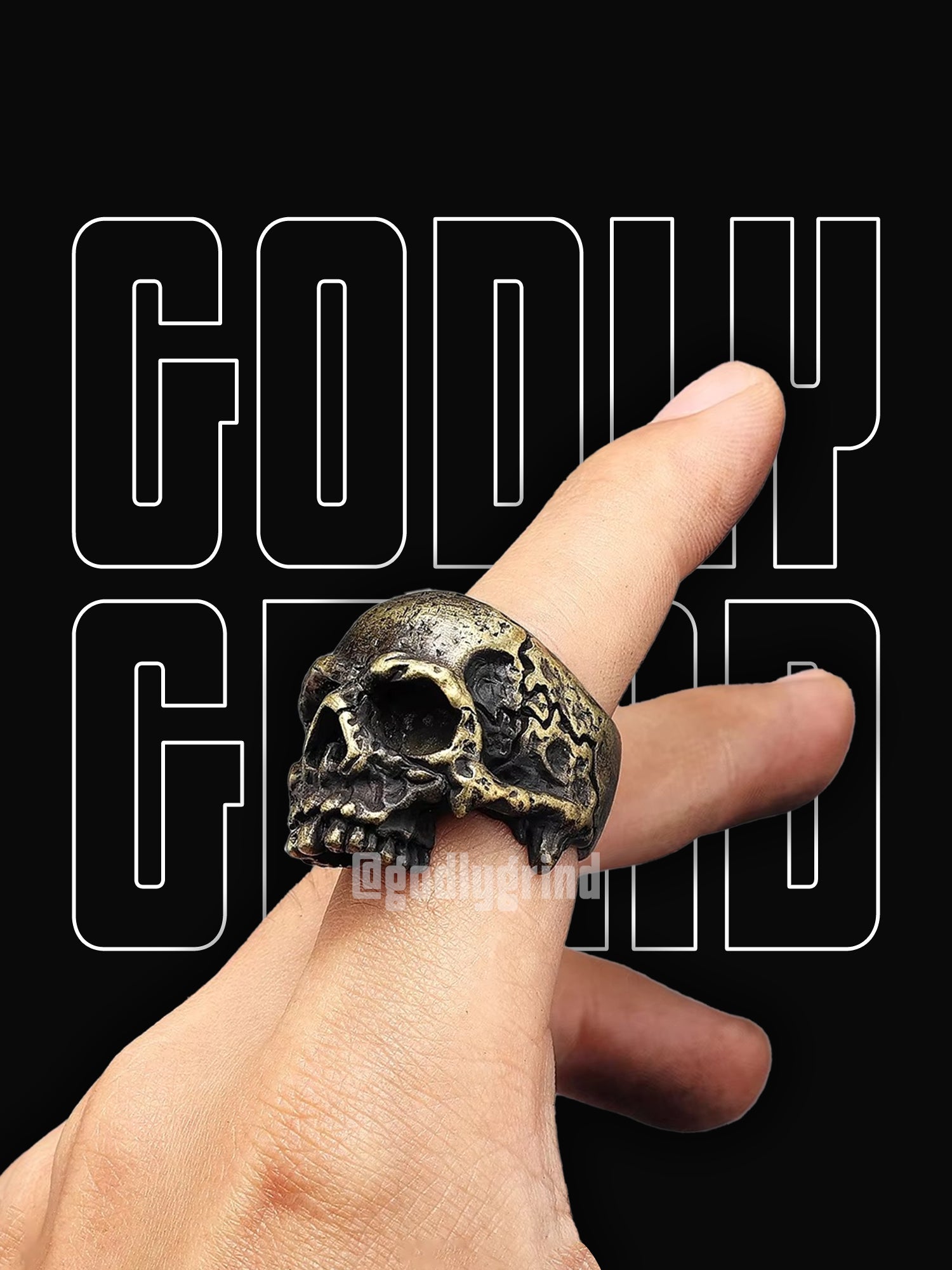 Copper Skull Rings