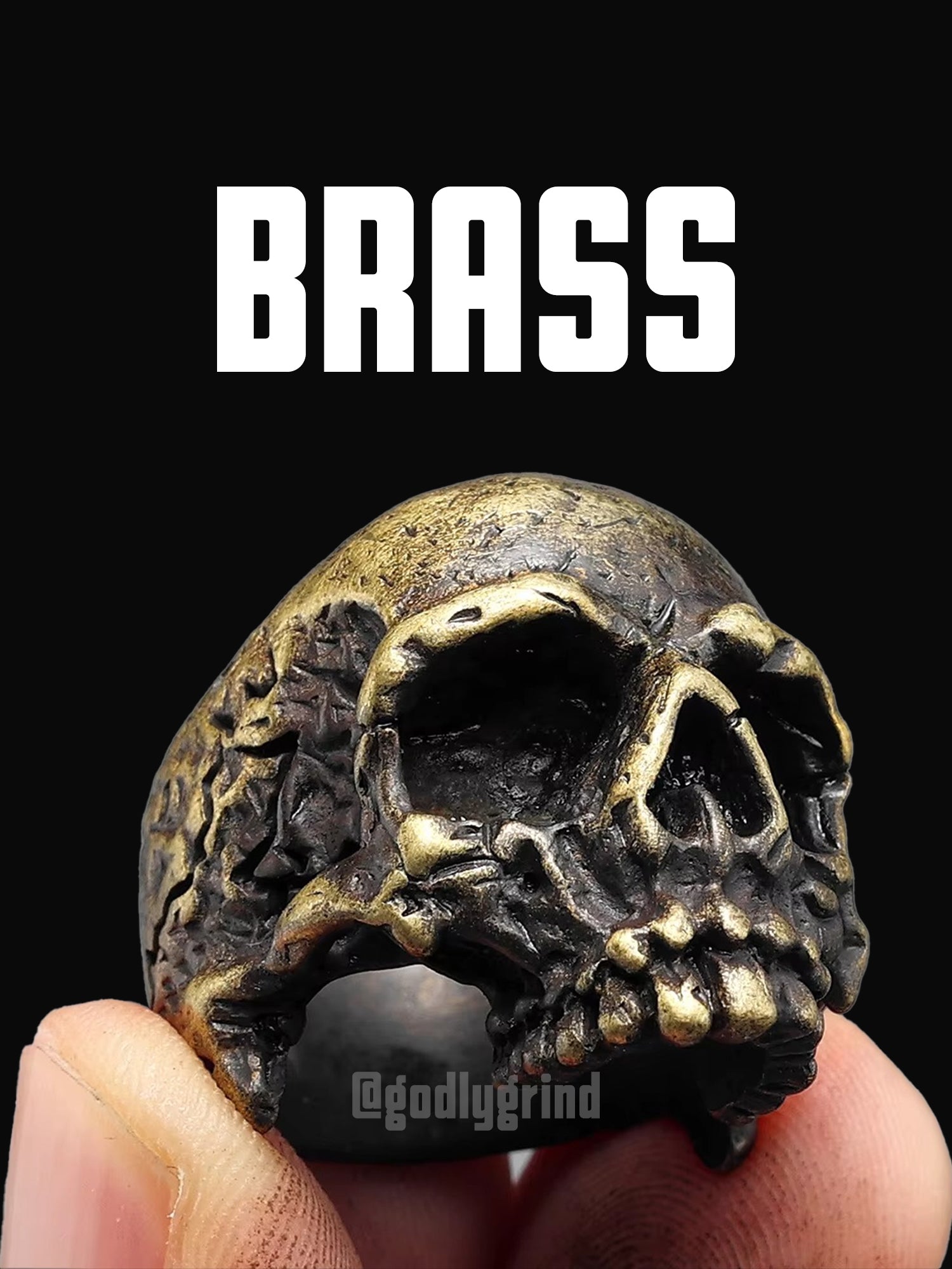 Copper Skull Rings