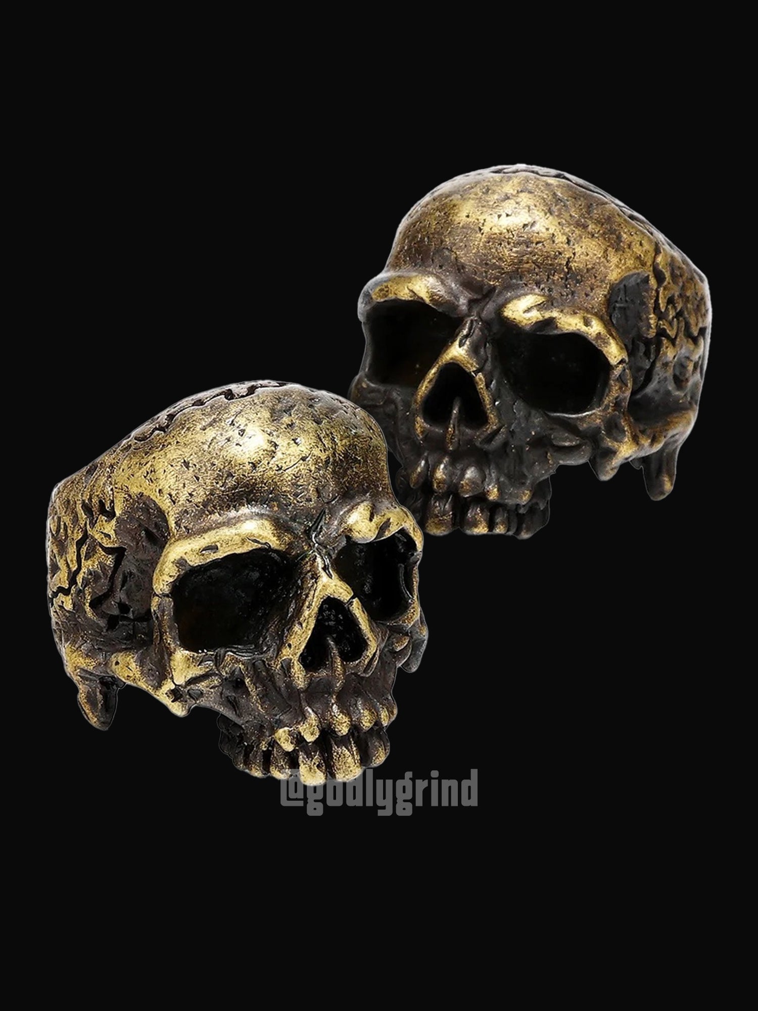 Copper Skull Rings