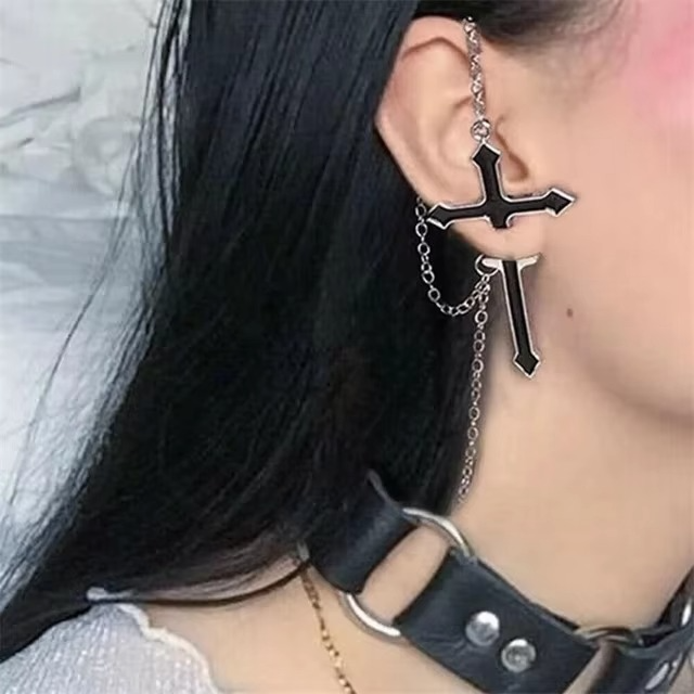 Cross Stud Earrings