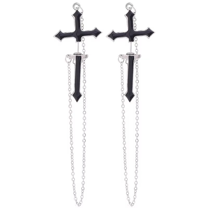 Cross Stud Earrings