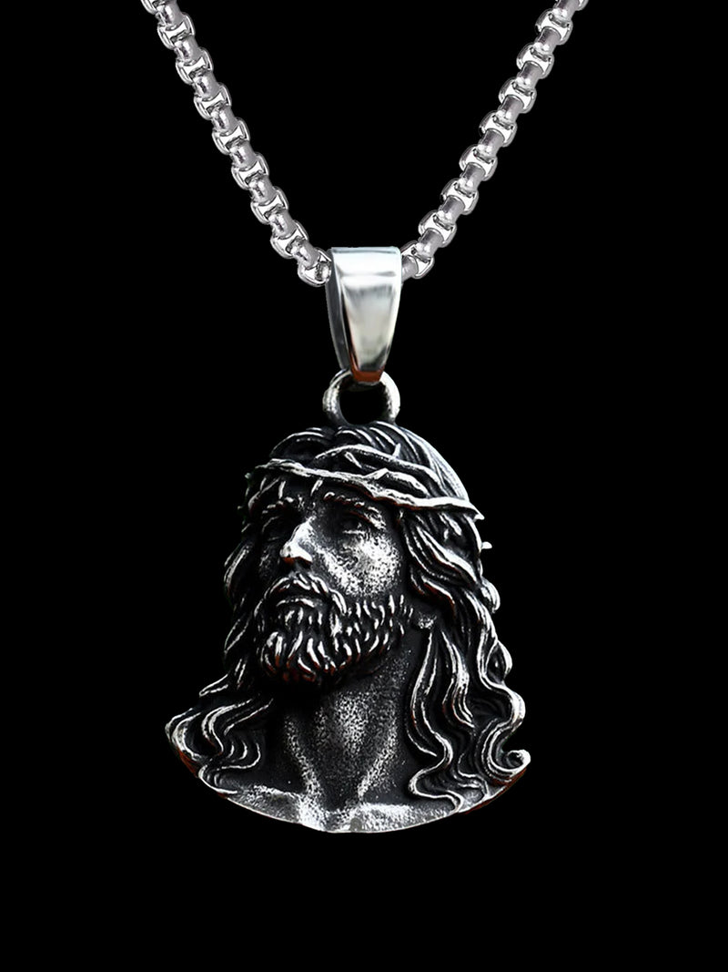 Godly Grind Crown of Mercy Pendant Necklace