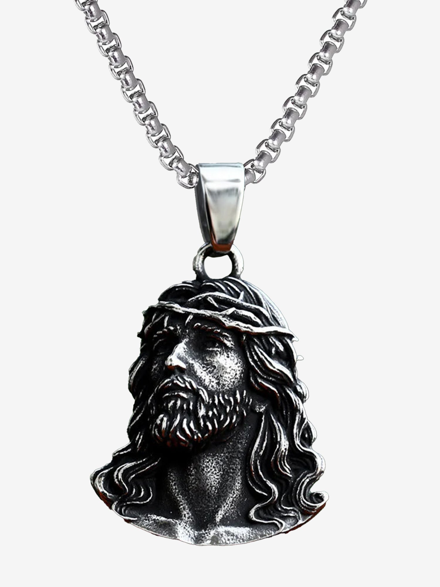 Godly Grind Crown of Mercy Pendant Necklace
