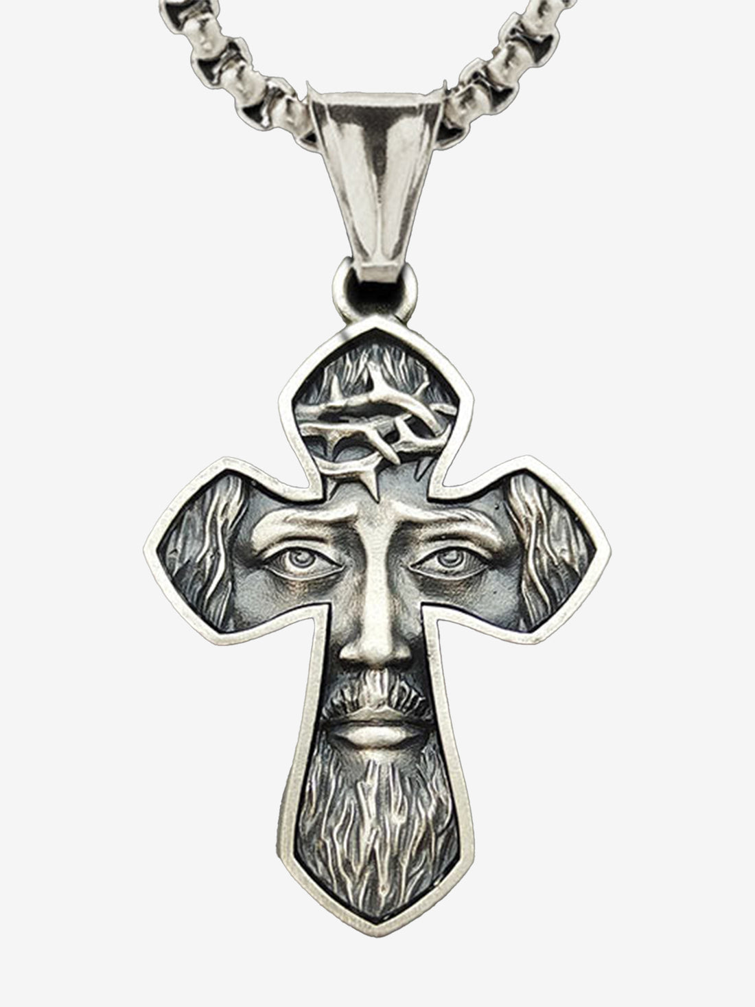 Godly Grind Cruciform Messiah Pendant Necklace