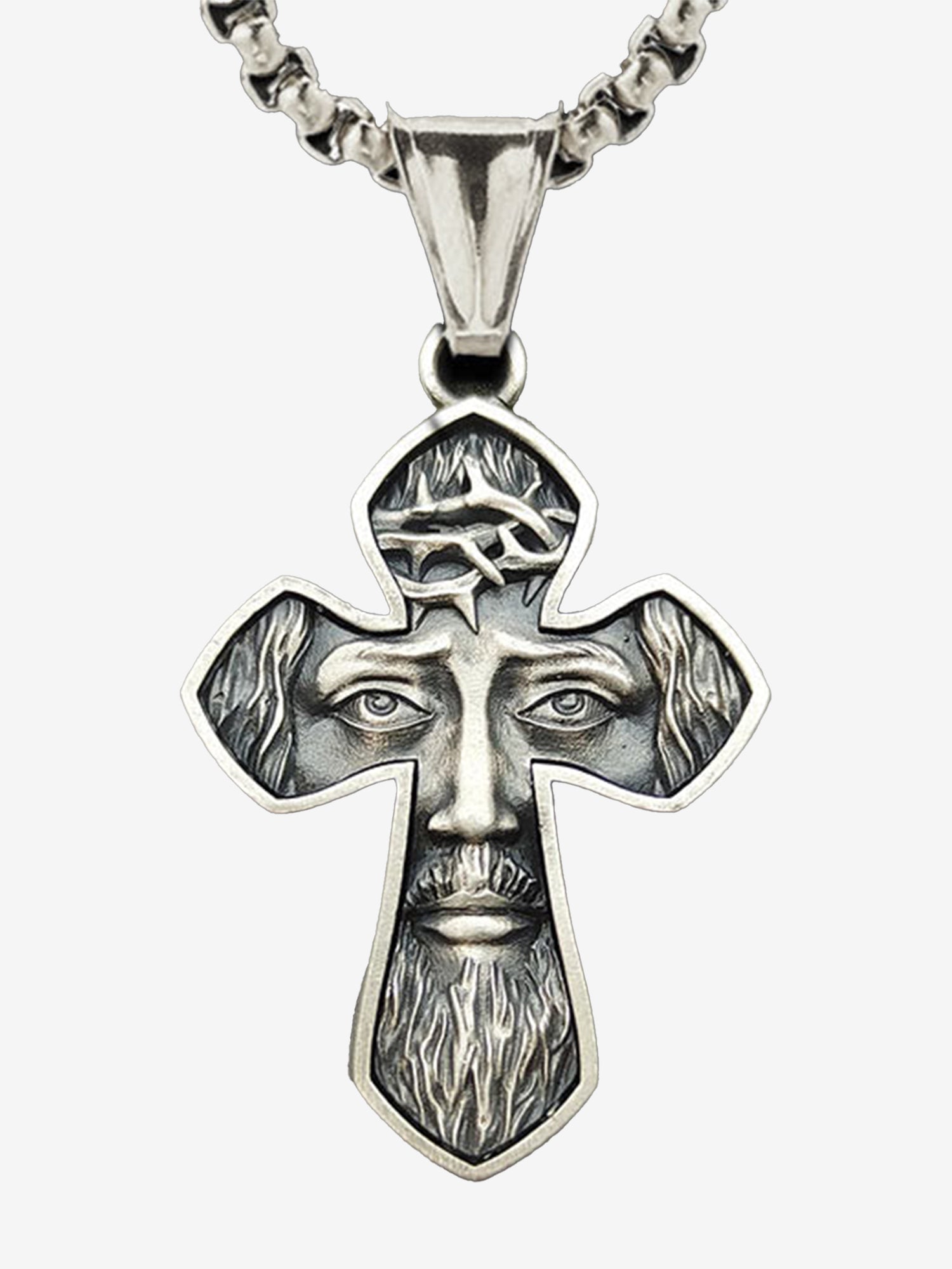 Godly Grind Cruciform Messiah Pendant Necklace