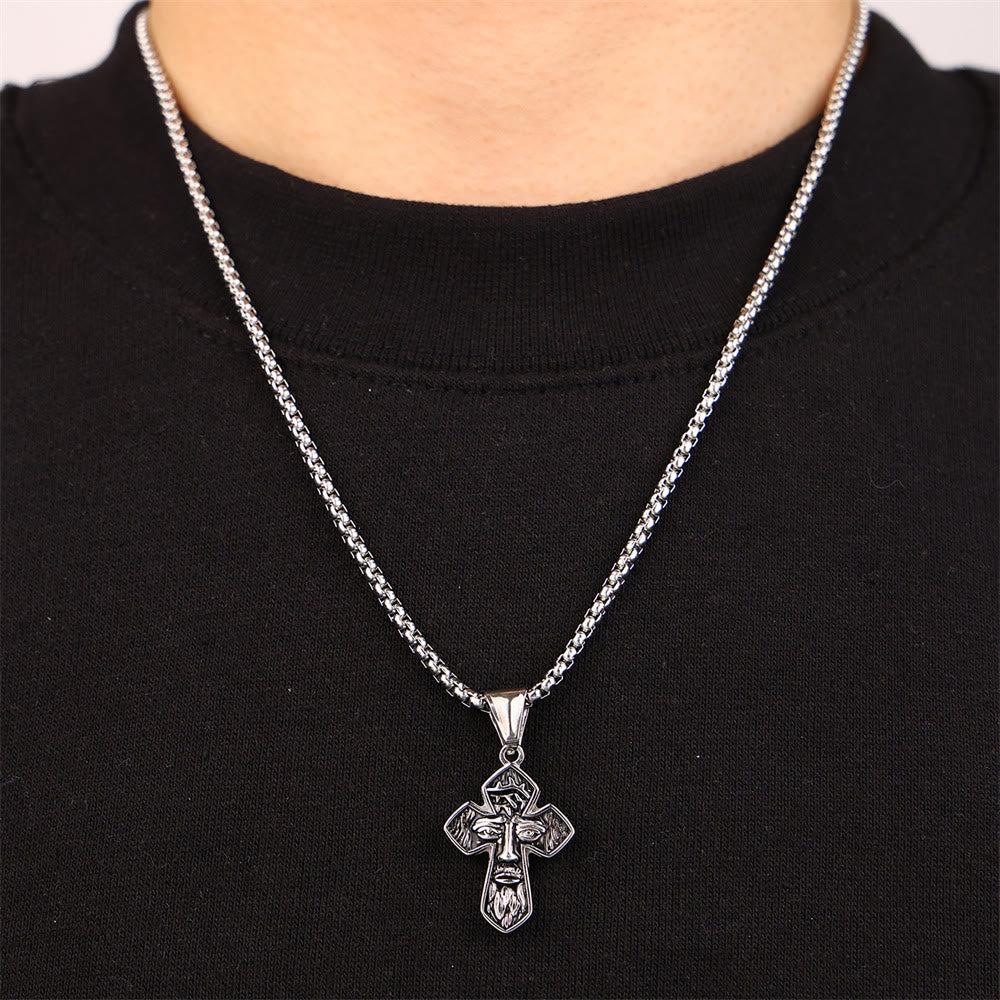 Godly Grind Cruciform Messiah Pendant Necklace