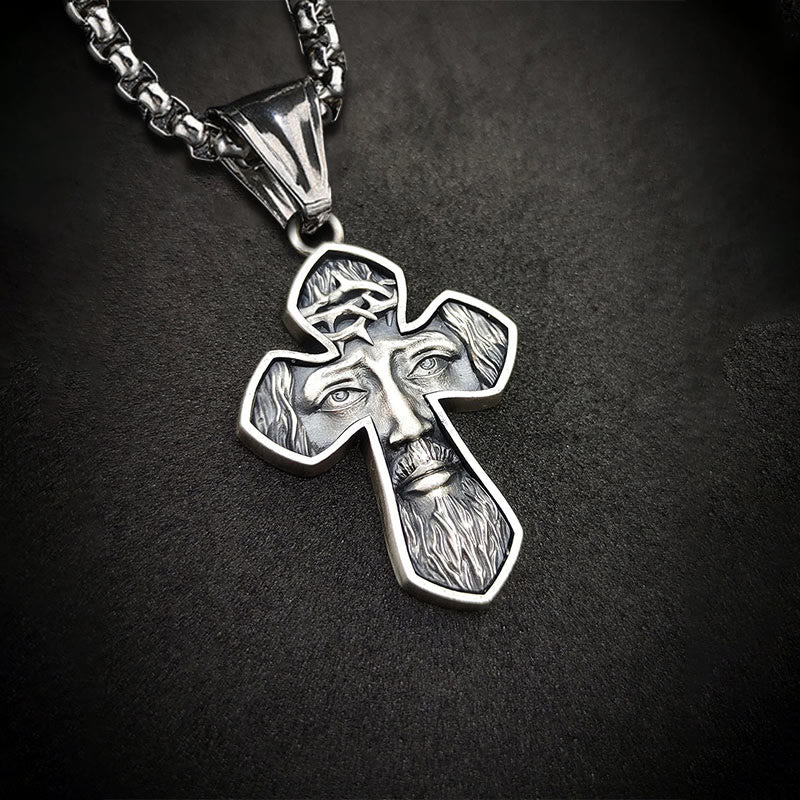 Godly Grind Cruciform Messiah Pendant Necklace
