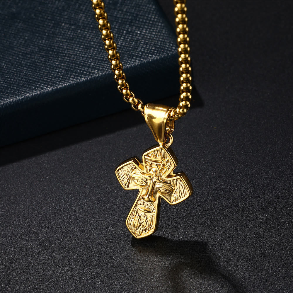 Godly Grind Cruciform Messiah Pendant Necklace