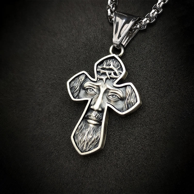 Godly Grind Cruciform Messiah Pendant Necklace