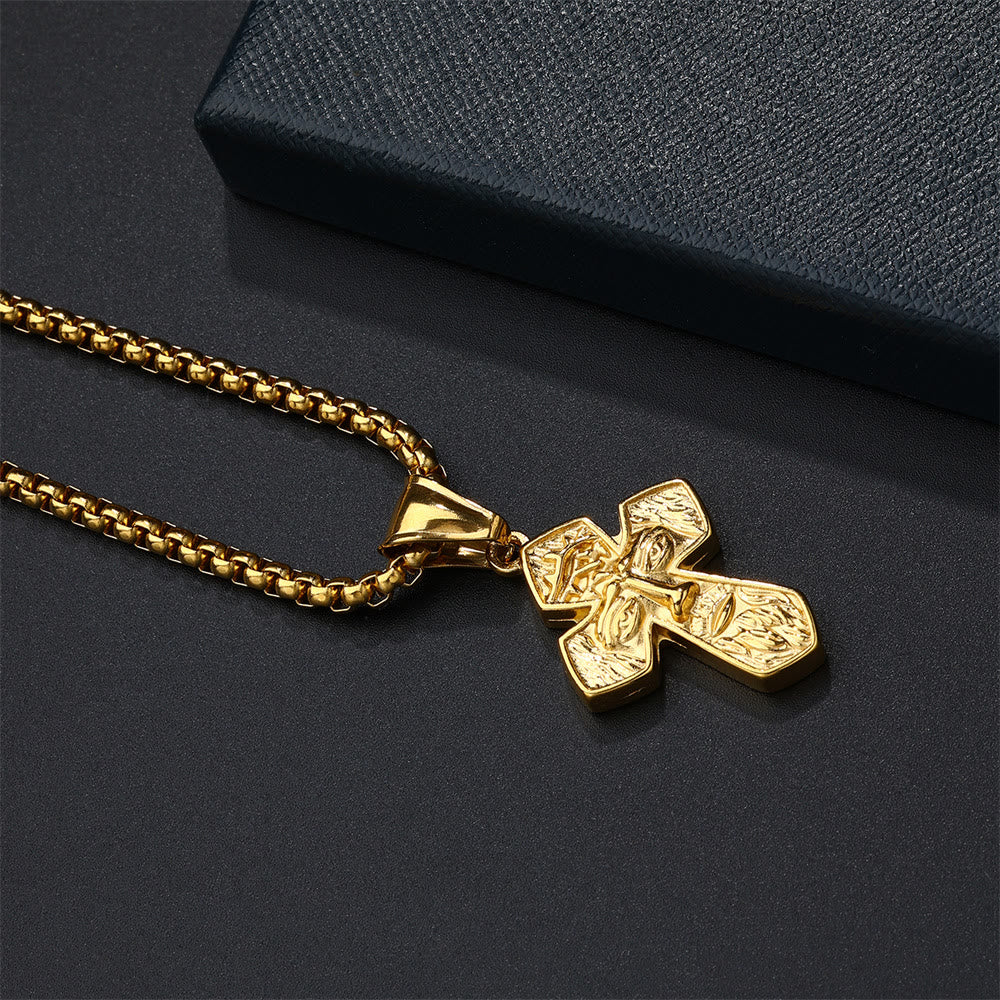 Godly Grind Cruciform Messiah Pendant Necklace