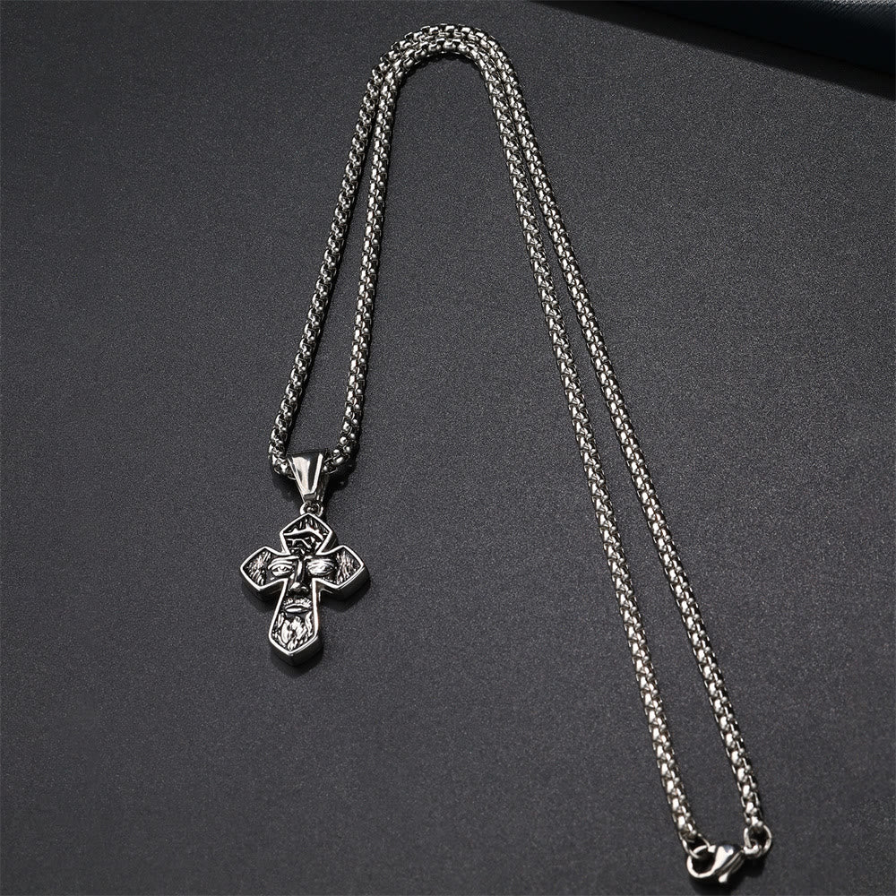 Godly Grind Cruciform Messiah Pendant Necklace