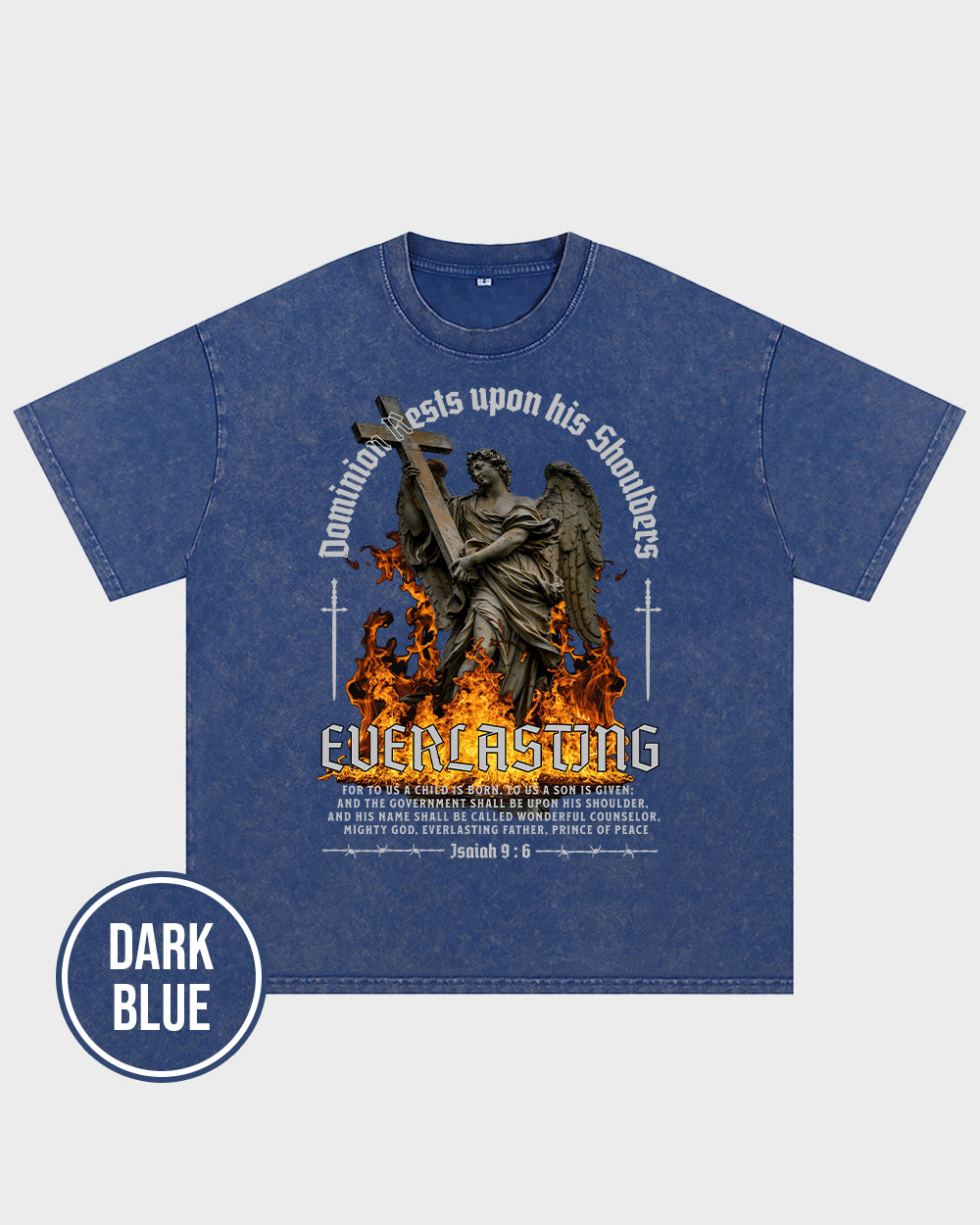 Everlasting Acid Wash Tshirt - Godlygrind