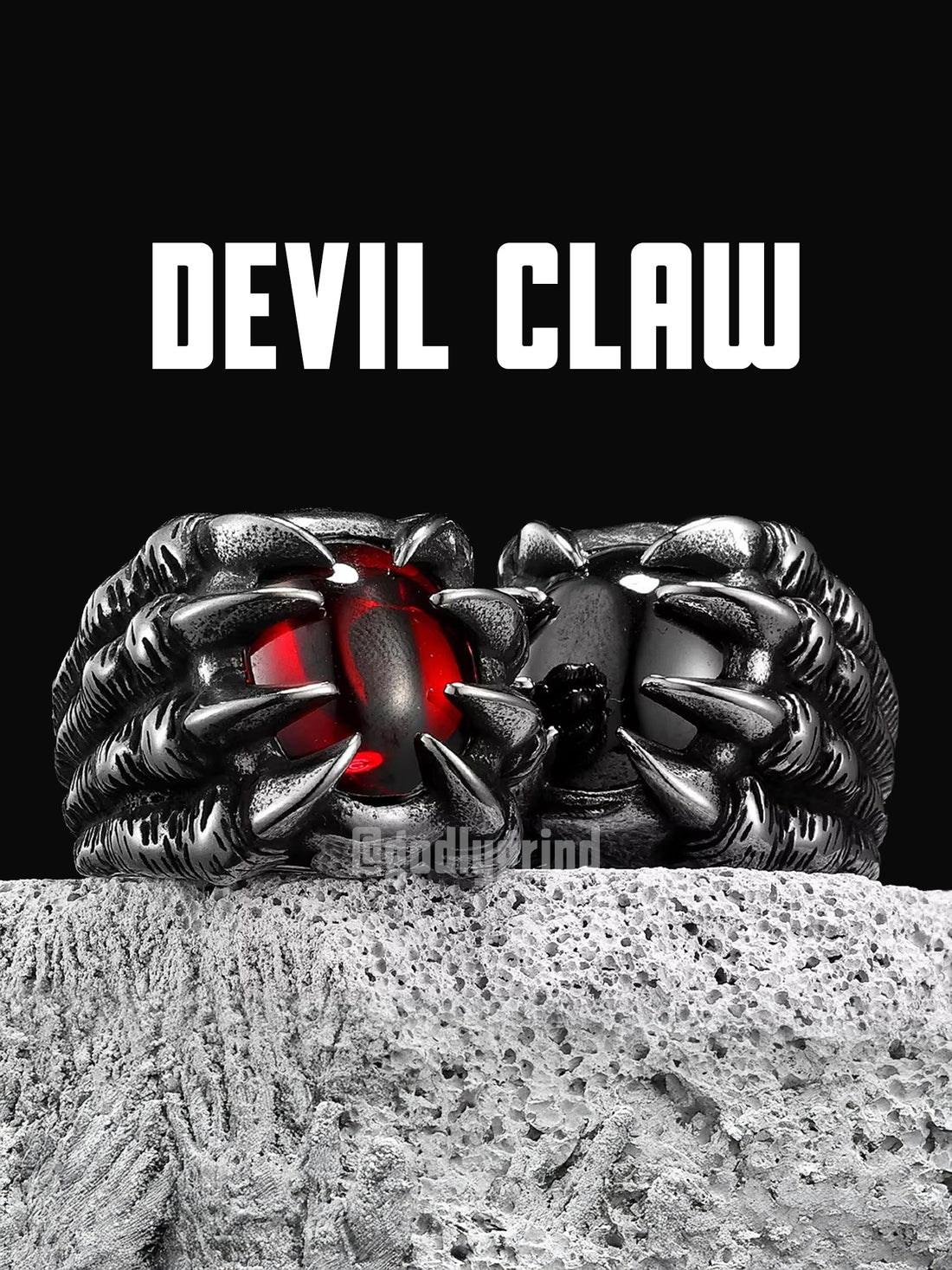Devil Dragon Claw Ring