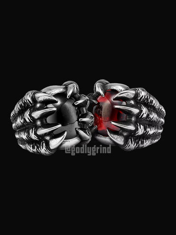 Devil Dragon Claw Ring