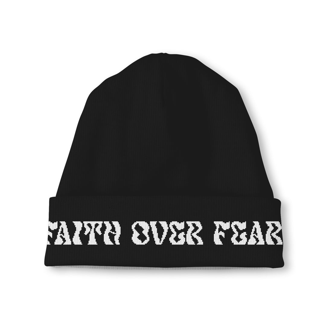 Faith Over Fear Beanie Hat - Godlygrind