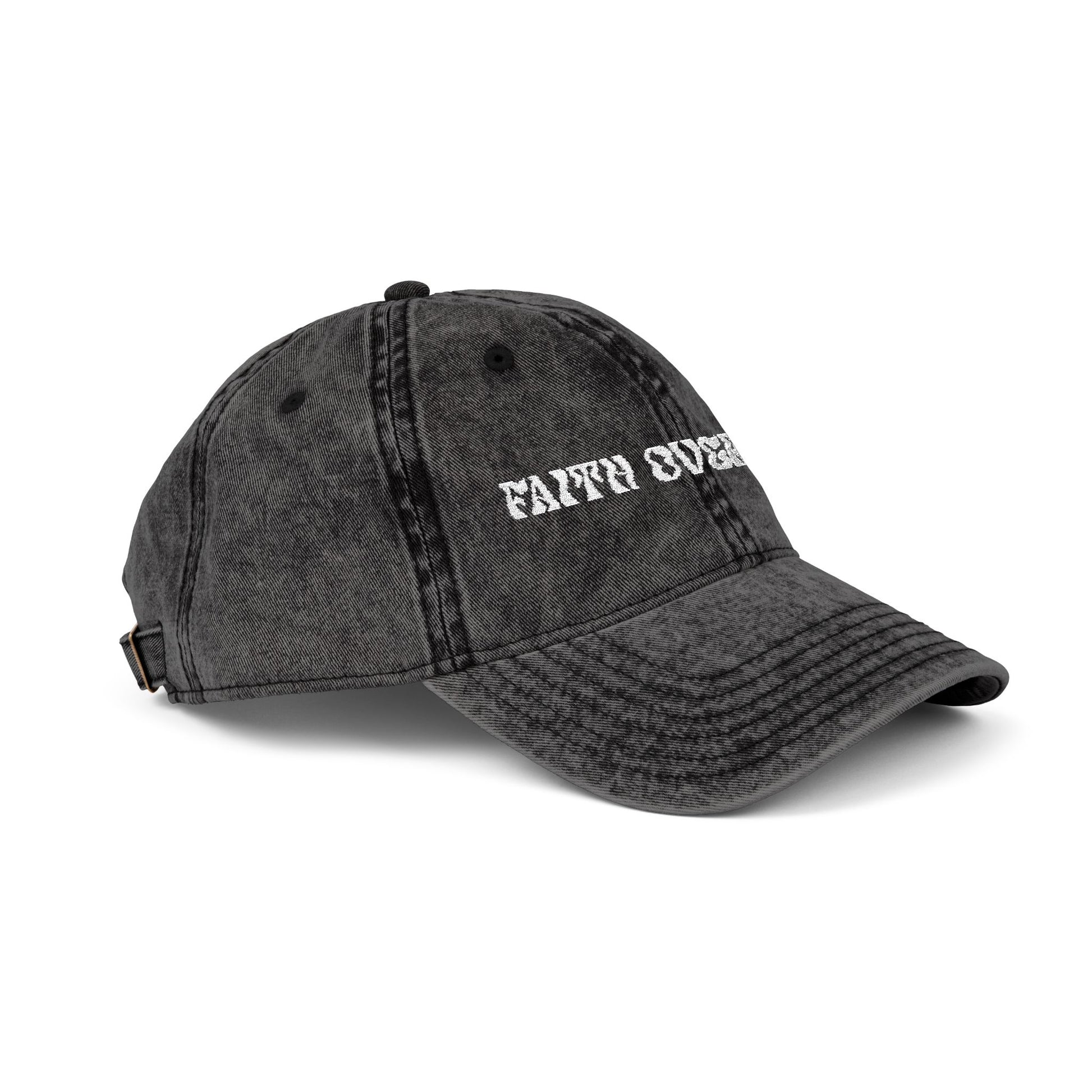 Faith Over Fear Vintage Cap - Godlygrind