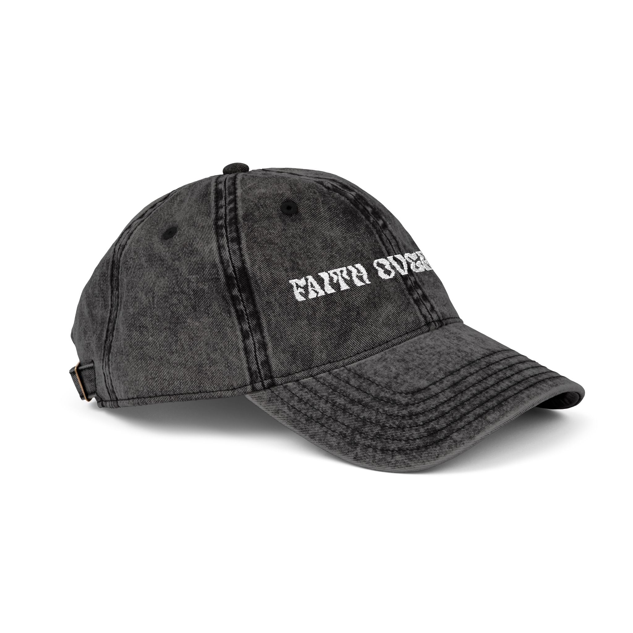 Faith Over Fear Vintage Cap - Godlygrind