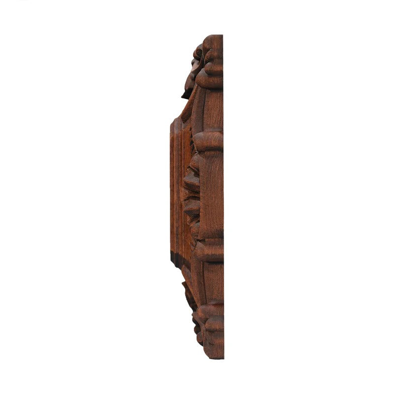 Godly Grind Wood carving of the Cross of the Order of Saint Benedict