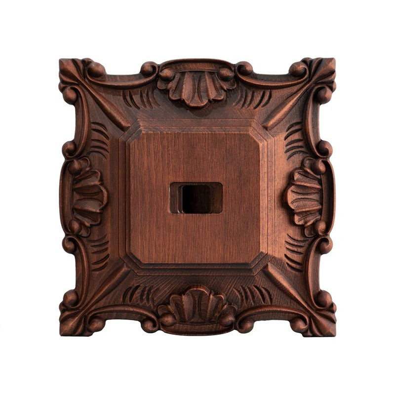 Godly Grind Wood carving of the Cross of the Order of Saint Benedict