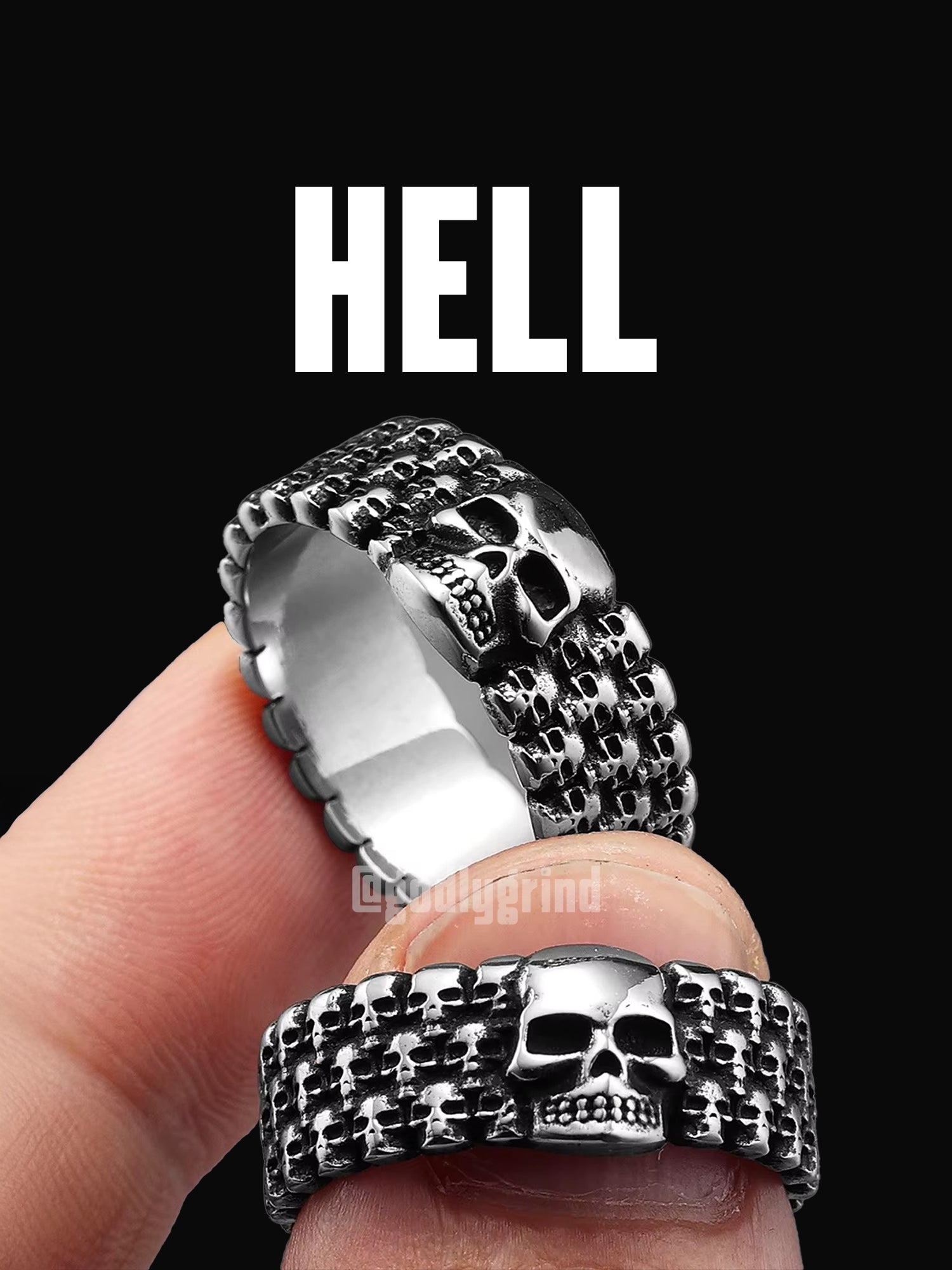 Hell Skull Rings