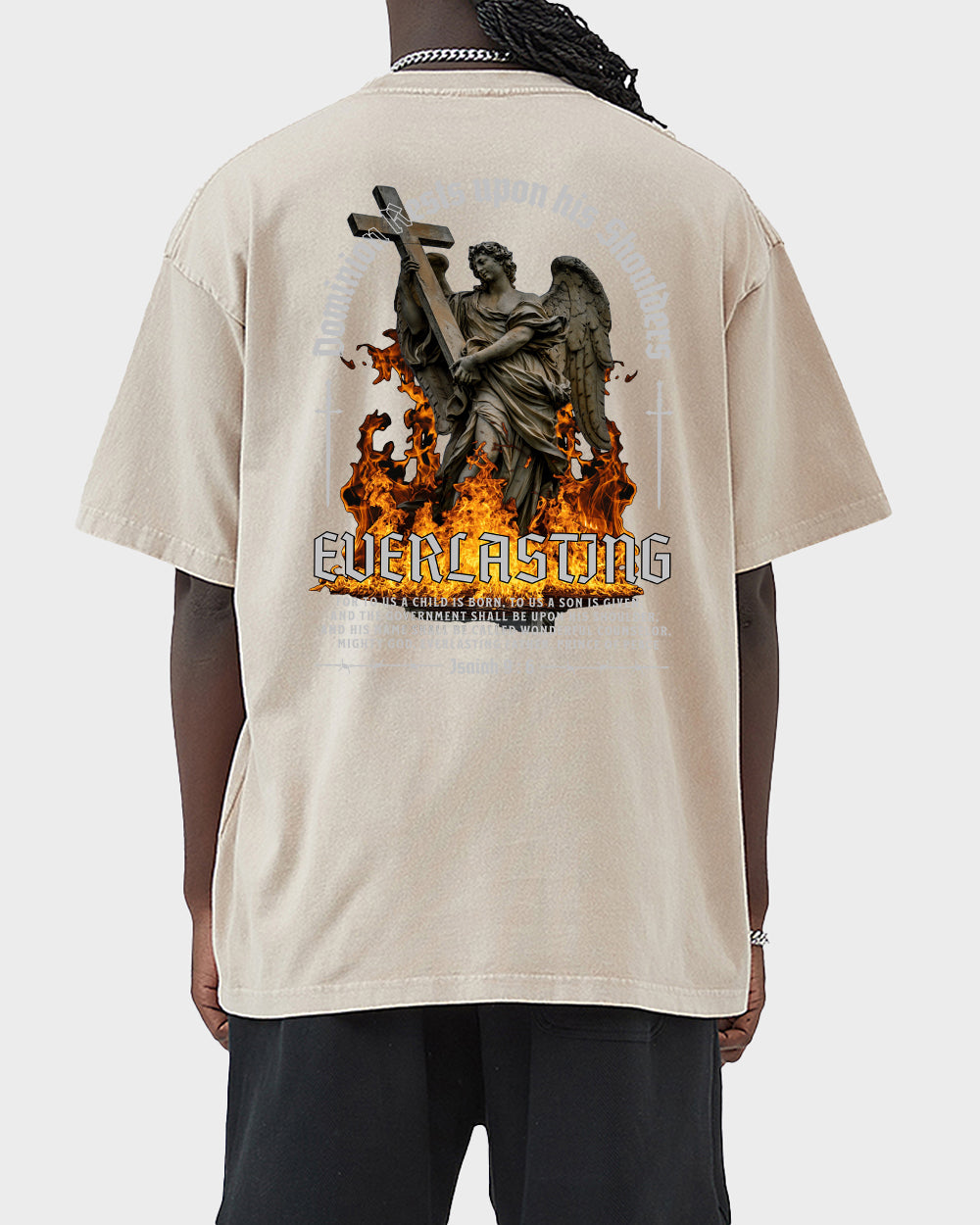 Everlasting Acid Wash Tshirt - Godlygrind