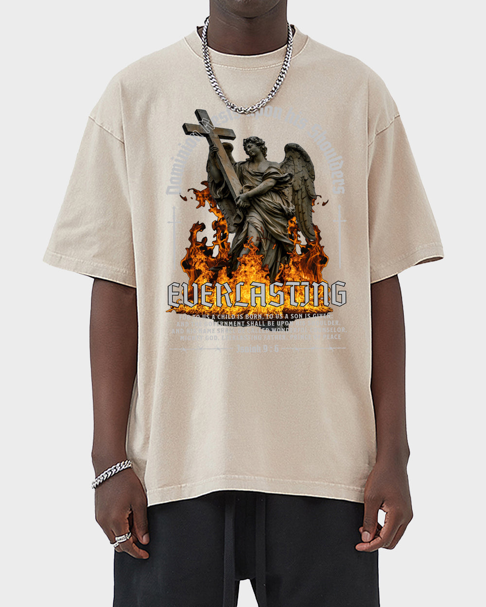 Everlasting Acid Wash Tshirt - Godlygrind