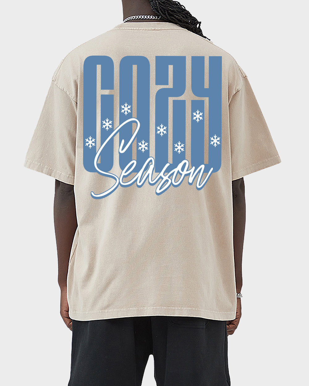 Cozy Season Acid Wash Tshirt - Godlygrind