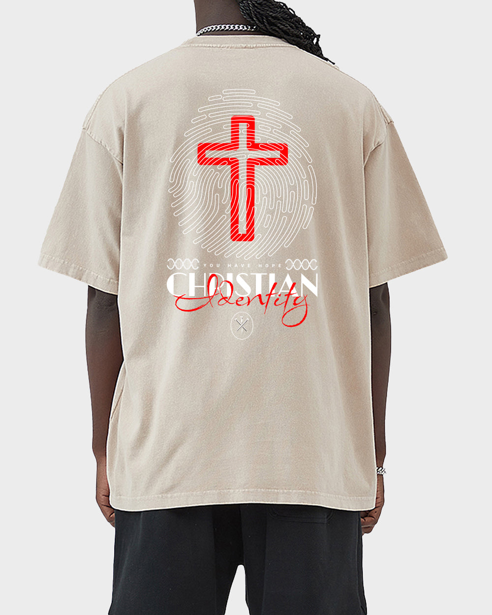 Chistian Identity Acid Wash Tshirt - Godlygrind